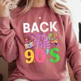 Back To The 90's Mixtape Era Nostalgia Retro 1990 90's Style Comfort Colors Sweatshirt Orchid