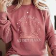 Book Club Shirts For Women Most Likely To Not Finish Comfort Colors Sweatshirt Orchid