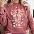 Book Lover Tomorrow Quote Anne Shirley Premium Tri-Blend Comfort Colors Sweatshirt Orchid Book Lover Tomorrow Quote Anne Shirley Premium Tri-Blend Comfort Colors Sweatshirt Orchid