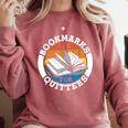 Bookmarks Are For Quitters Reader Read Book Reading Comfort Colors Sweatshirt Orchid Bookmarks Are For Quitters Reader Read Book Reading Comfort Colors Sweatshirt Orchid
