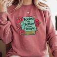 Books Are Better Than People Bookworm Librarian Reader Comfort Colors Sweatshirt Orchid Books Are Better Than People Bookworm Librarian Reader Comfort Colors Sweatshirt Orchid