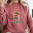 Books Make You Bright Christmas Librarian Book Lover Comfort Colors Sweatshirt Orchid Books Make You Bright Christmas Librarian Book Lover Comfort Colors Sweatshirt Orchid