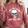 I Buy Her Books And Call Her A Good Girl Skull Rose Bookworm Comfort Colors Sweatshirt Orchid I Buy Her Books And Call Her A Good Girl Skull Rose Bookworm Comfort Colors Sweatshirt Orchid