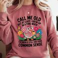 Call Me Old Seniors Nostalgia Retro Humor Casual Comfort Colors Sweatshirt Orchid