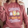 Canning A Taste Of Tradition Nostalgia Craft Comfort Colors Sweatshirt Orchid Canning A Taste Of Tradition Nostalgia Craft Comfort Colors Sweatshirt Orchid
