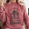 Cats Plants And Books Shirt Plant Lover Gardening Comfort Colors Sweatshirt Orchid Cats Plants And Books Shirt Plant Lover Gardening Comfort Colors Sweatshirt Orchid