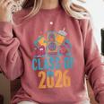 Class Of 2026 Retro Graduation Memory Nostalgia For Seniors Comfort Colors Sweatshirt Orchid Class Of 2026 Retro Graduation Memory Nostalgia For Seniors Comfort Colors Sweatshirt Orchid