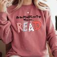 Cute Read Reading Day Book Lovers Teachers Students Kids Comfort Colors Sweatshirt Orchid Cute Read Reading Day Book Lovers Teachers Students Kids Comfort Colors Sweatshirt Orchid