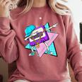 Dabbing Cassette Tape 70s 80s 80s Outfit Nostalgia Comfort Colors Sweatshirt Orchid Dabbing Cassette Tape 70s 80s 80s Outfit Nostalgia Comfort Colors Sweatshirt Orchid