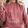 Dark Romance Book Dragon Romantasy Reader Bookworm Bookish Comfort Colors Sweatshirt Orchid