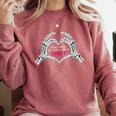 Dead Inside But I Still Read Romance Smut Book Lovers Comfort Colors Sweatshirt Orchid