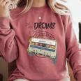 Dreams Of Music Mixtapes Retro Cassette Lifestyle Nostalgia Premium Tri-Blend Comfort Colors Sweatshirt Orchid Dreams Of Music Mixtapes Retro Cassette Lifestyle Nostalgia Premium Tri-Blend Comfort Colors Sweatshirt Orchid