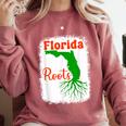 Florida Roots Florida Nostalgia Comfort Colors Sweatshirt Orchid