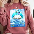 Frutiger Aero Aesthetic Tech Book Butterfly Comfort Colors Sweatshirt Orchid Frutiger Aero Aesthetic Tech Book Butterfly Comfort Colors Sweatshirt Orchid