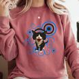 Frutiger Aero Cat Meme Headphone Kitty Cat Lover Comfort Colors Sweatshirt Orchid Frutiger Aero Cat Meme Headphone Kitty Cat Lover Comfort Colors Sweatshirt Orchid