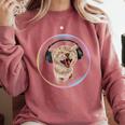 Frutiger Aero Cat Wearing Headphones Bubble 2000s Gen-Z Meme Comfort Colors Sweatshirt Orchid Frutiger Aero Cat Wearing Headphones Bubble 2000s Gen-Z Meme Comfort Colors Sweatshirt Orchid