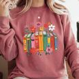 Fund Science Not Billionaires Books Support Scientist Comfort Colors Sweatshirt Orchid