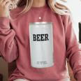 Generic Beer 1980s 80s Nostalgia Comfort Colors Sweatshirt Orchid Generic Beer 1980s 80s Nostalgia Comfort Colors Sweatshirt Orchid