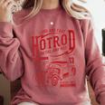 Hotrod Car Automotive Nostalgia Distressed Retro Comfort Colors Sweatshirt Orchid Hotrod Car Automotive Nostalgia Distressed Retro Comfort Colors Sweatshirt Orchid