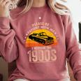 Humorous Saying Please Be Patient With Me I'm From The 1900s Comfort Colors Sweatshirt Orchid