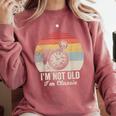 I'm Not Old I'm Classic Retro Nostalgia Statement Comfort Colors Sweatshirt Orchid I'm Not Old I'm Classic Retro Nostalgia Statement Comfort Colors Sweatshirt Orchid
