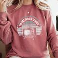 I'm Not Old I'm Classic Retro TV Nostalgia Comfort Colors Sweatshirt Orchid