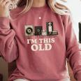 I’m This Old Retro Tech Nostalgia For 70s 80s Premium Tri-Blend Comfort Colors Sweatshirt Orchid I’m This Old Retro Tech Nostalgia For 70s 80s Premium Tri-Blend Comfort Colors Sweatshirt Orchid