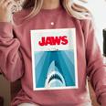 Jaws 2025 Classic Movie Nostalgia Comfort Colors Sweatshirt Orchid