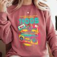 Joke 90s Please Be Patient With Me I'm From The 1900s Premium Tri-Blend Comfort Colors Sweatshirt Orchid