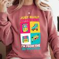 Just Built Different I'M From The 1900S Retro Premium Comfort Colors Sweatshirt Orchid Just Built Different I'M From The 1900S Retro Premium Comfort Colors Sweatshirt Orchid