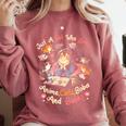 Just Girl Who Loves Anime Cats Boba And Books Bubble Tea Comfort Colors Sweatshirt Orchid