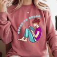 Leave Me Alone I'm Reading a Book For Bookworms Premium Tri-Blend Comfort Colors Sweatshirt Orchid Leave Me Alone I'm Reading a Book For Bookworms Premium Tri-Blend Comfort Colors Sweatshirt Orchid