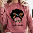 Librarian Teacher Messy Bun Life Book Library Back To School Comfort Colors Sweatshirt Orchid Librarian Teacher Messy Bun Life Book Library Back To School Comfort Colors Sweatshirt Orchid
