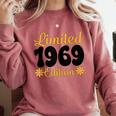 Limited 1969 Edition Retro Nostalgia Art Comfort Colors Sweatshirt Orchid