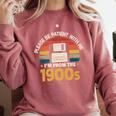 Millennials Please Be Patient With Me I'm From The 1900s Premium Comfort Colors Sweatshirt Orchid