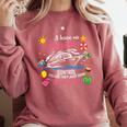 I Have No Control On A Cruise They Just Book Themselves Comfort Colors Sweatshirt Orchid