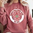 North Pole Book Club Shirt Candy Cane Christmas Comfort Colors Sweatshirt Orchid North Pole Book Club Shirt Candy Cane Christmas Comfort Colors Sweatshirt Orchid
