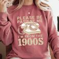 Patient Me I'm From The 1900s Premium Comfort Colors Sweatshirt Orchid