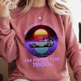 Be Patient With Me I'm From The 1900s Synthwave Comfort Colors Sweatshirt Orchid Be Patient With Me I'm From The 1900s Synthwave Comfort Colors Sweatshirt Orchid