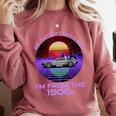 Be Patient With Me I'm From The 1900s Synthwave Premium Comfort Colors Sweatshirt Orchid Be Patient With Me I'm From The 1900s Synthwave Premium Comfort Colors Sweatshirt Orchid