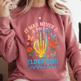 It Was Never A Phase Elder Emo Nostalgia Comfort Colors Sweatshirt Orchid