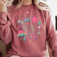 Please Be Patient With Me I'm From The 1900s 90s Women Comfort Colors Sweatshirt Orchid