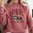 Please Be Patient I'm From The 1900s Antique Car Enthusiast Comfort Colors Sweatshirt Orchid Please Be Patient I'm From The 1900s Antique Car Enthusiast Comfort Colors Sweatshirt Orchid