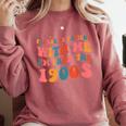 Please Be Patient With Me I'm From The 1900s Boho Saying Comfort Colors Sweatshirt Orchid