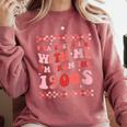 Please Be Patient With Me I'm From The 1900s Cute Boho Mom Comfort Colors Sweatshirt Orchid