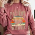 Please Be Patient With Me I'm From The 1900s Horse Comfort Colors Sweatshirt Orchid