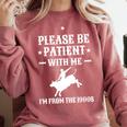 Please Be Patient I'm From The 1900s Old Men & Women Premium Comfort Colors Sweatshirt Orchid