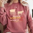 Please Be Patient With Me I'm From The 1900s Old Tee Premium Comfort Colors Sweatshirt Orchid Please Be Patient With Me I'm From The 1900s Old Tee Premium Comfort Colors Sweatshirt Orchid