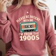 Please Patient I'm From The 1900s Retro Cassette Humor Comfort Colors Sweatshirt Orchid Please Patient I'm From The 1900s Retro Cassette Humor Comfort Colors Sweatshirt Orchid
