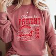 Please Be Patient I'm From The 1900s Retro Gen X Millenn Comfort Colors Sweatshirt Orchid